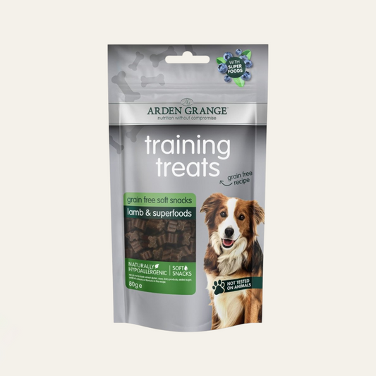 Arden Grange Dog Training Treats Grain Free Lamb and Superfoods 80g