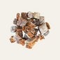 Salmon Skin Cubes