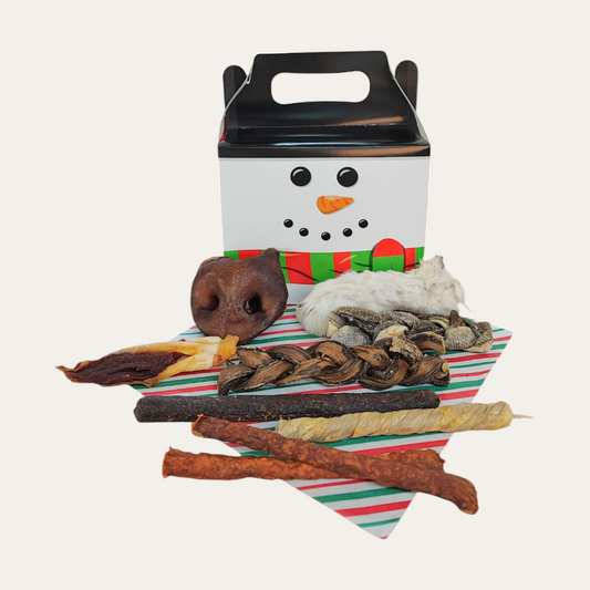 Snowman Snack Box