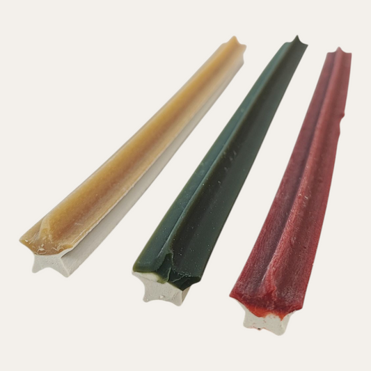 Large Two Tone Veggie Star Stick