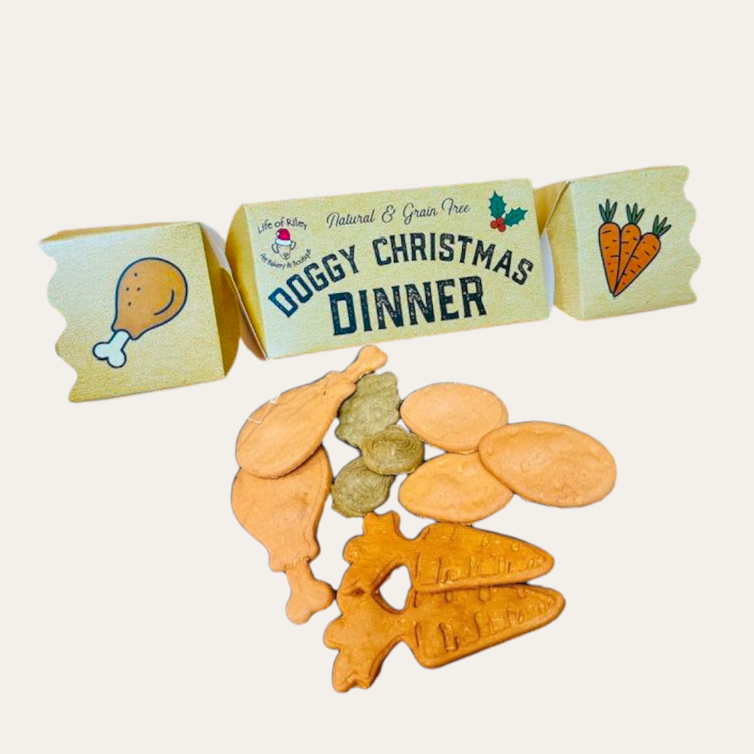 Doggy Christmas Roast Dinner Cracker