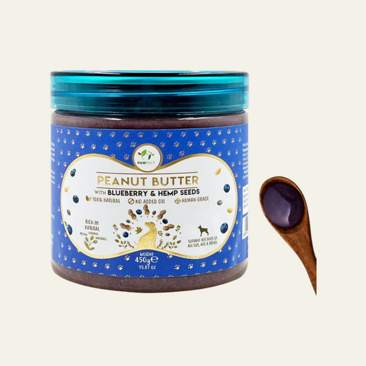 Pawfect Peanut Butter Blueberry & Hempseeds