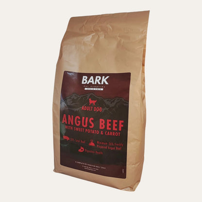 BARK Dried Food Angus Beef with Sweet Potato & Carrot 2kg - Adult Dog