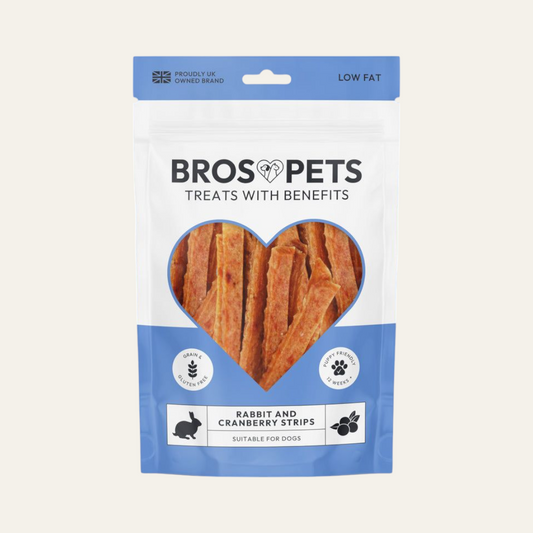 Bros Pets Rabbit & Cranberry Strips