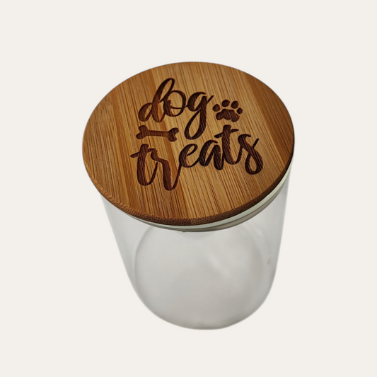 Engraved Dog Treat Jar
