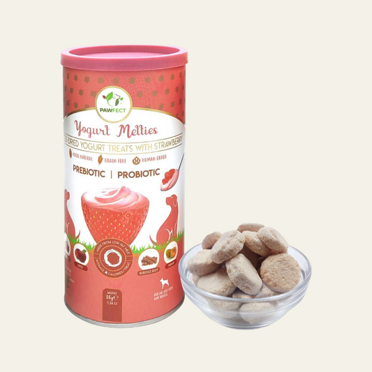 Pawfect Yogurt Melties Strawberry & Yogurt