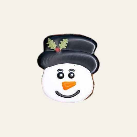 Nelson's Treats Snowman Iced Biscuit