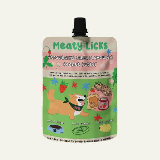 Meaty Licks Strawberry Jelly