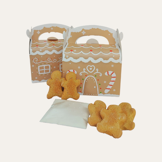Mini Gingerbread & Goat Milk Dog Treat Gift Box