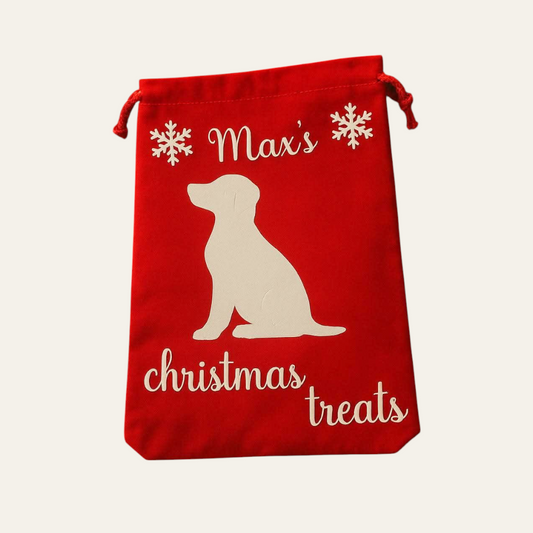 Personalised Dog Treat Bag
