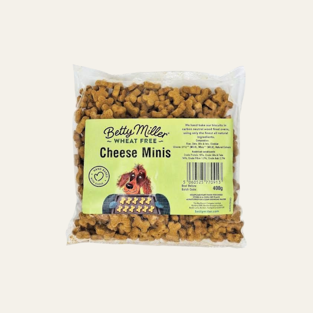 Betty Miller Gluten Free Cheese Minis 400g