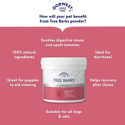 Dorwest Tree Barks Powder For Dogs And Cats 100g