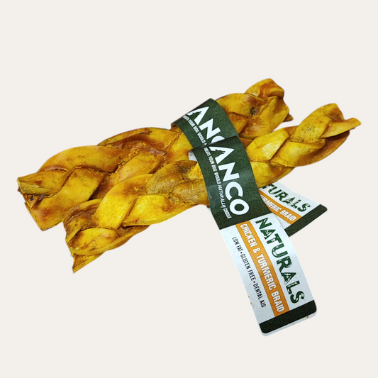 Anco Naturals Beef, Chicken & Turmeric Braid