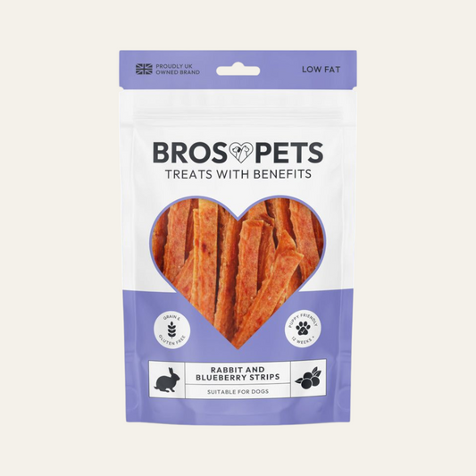 Bros Pets Rabbit & Blueberry Strips